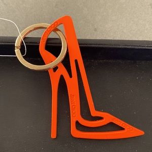 Jimmy Choo Neon Frame key chain